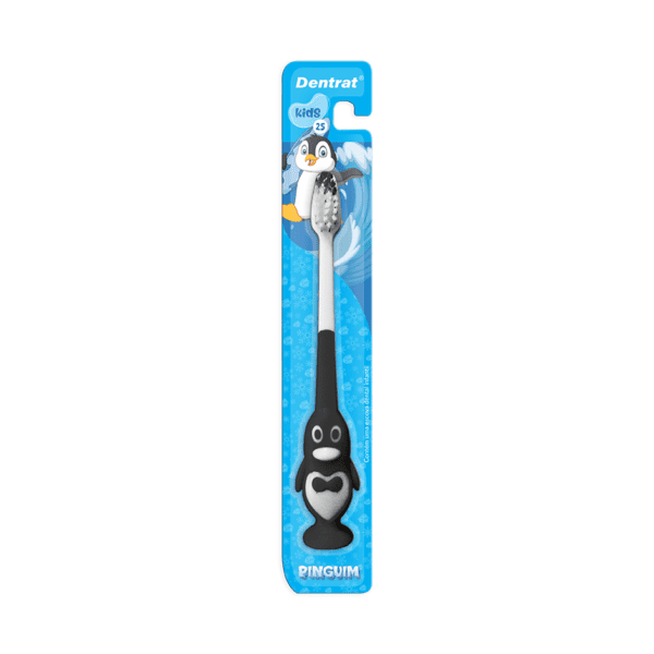 Escova Infantil Pinguin