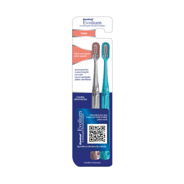 Escova dental Twist dupla