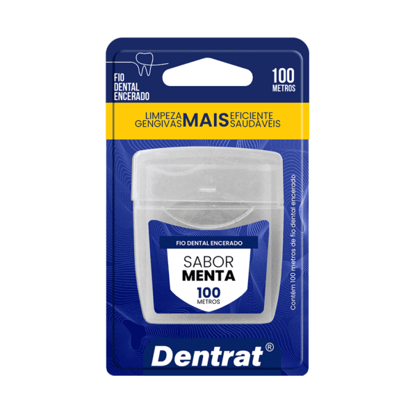 Fio dental encerado 100m